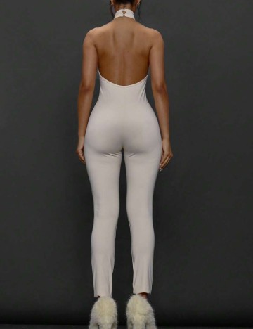 Salopetă Shein, bej