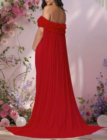 Rochie de ocazie Shein, roșu