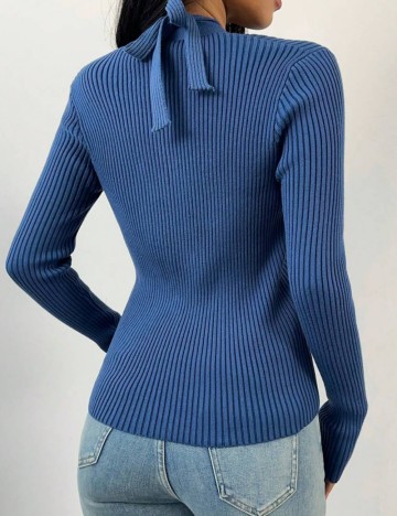 Set top si cardigan Shein, albastru