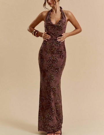 Rochie maxi Shein, maro