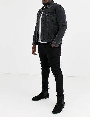 Jachetă De Blugi ASOS, negru