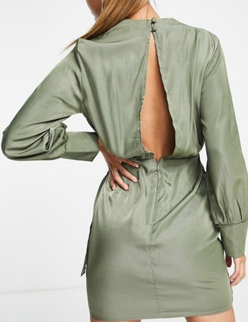 Rochie mini ASOS, kaki