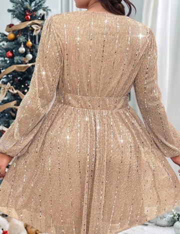 Rochie mini Shein, crem