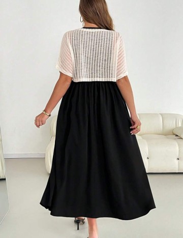 Set rochie și top Shein Curve+, mix culori