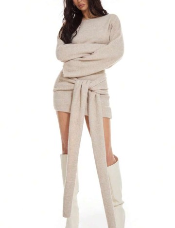 Rochie mini Shein, bej