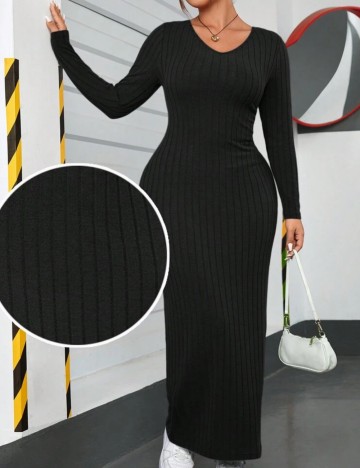 Rochie midi Shein, negru