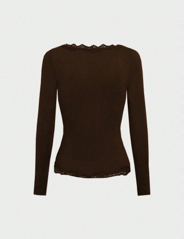 Bluză Shein, maro