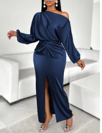 Rochie maxi Shein, albastru