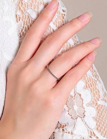 Inel Shein, argintiu