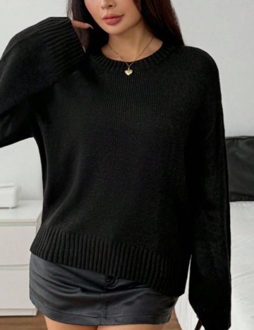 Pulover Shein, negru