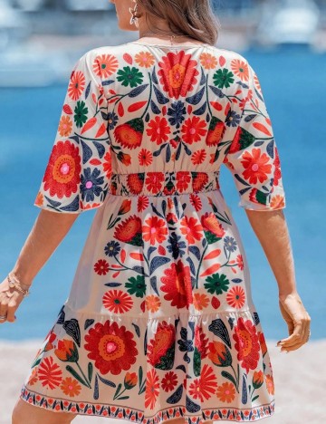 Rochie mini Shein, mix culori