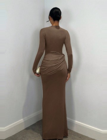 Rochie maxi Shein, maro