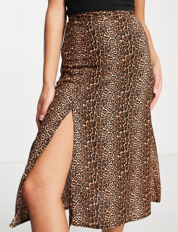 Fustă midi Daisy Street, mix culori