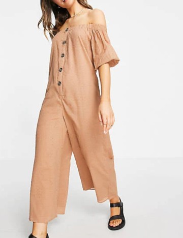 Salopetă lungă ASOS, maro