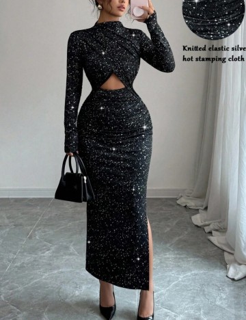 Rochie maxi Shein, negru