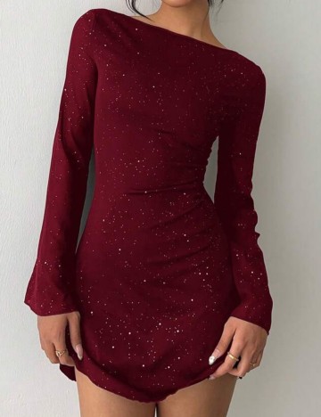 Rochie mini Shein, vișiniu