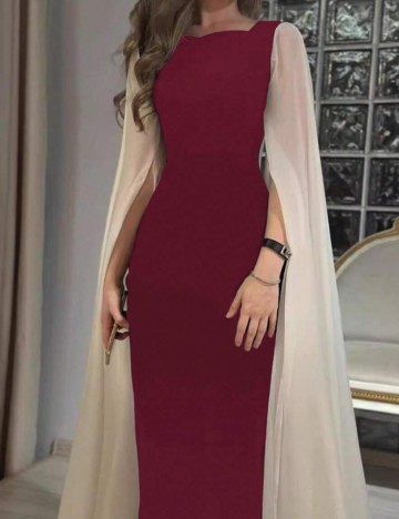 Rochie maxi Shein, mix culori