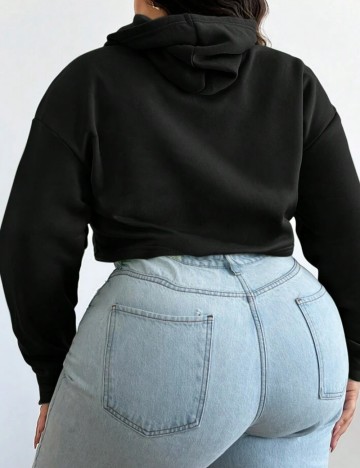 Hanorac Shein, negru