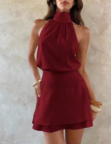 Rochie mini Shein, vișiniu