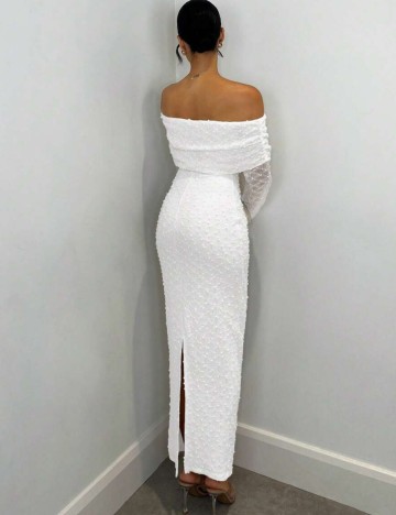 Rochie maxi Shein, alb