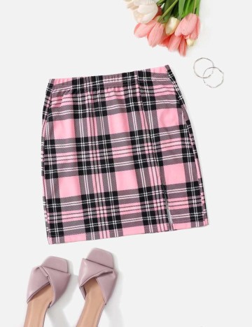 Fustă mini Shein, mix culori