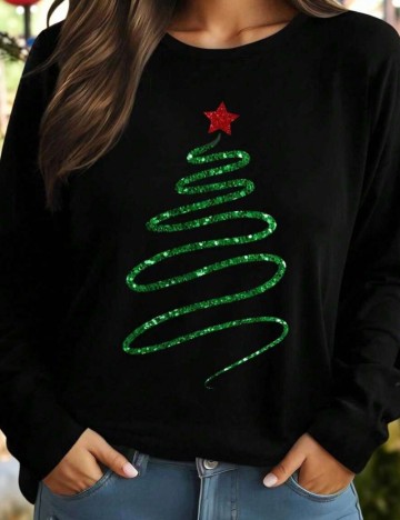 Bluză Shein Curve+, negru