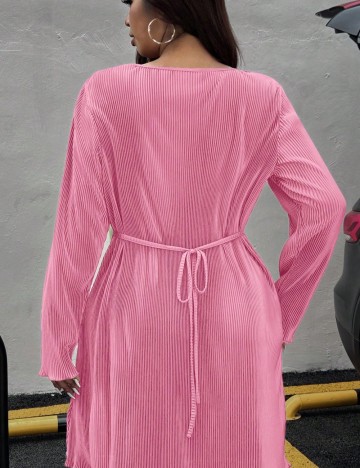 Rochie mini Shein Curve+, roz