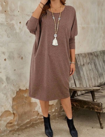 Rochie maxi Shein, bej