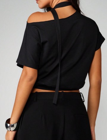 Top Shein, negru