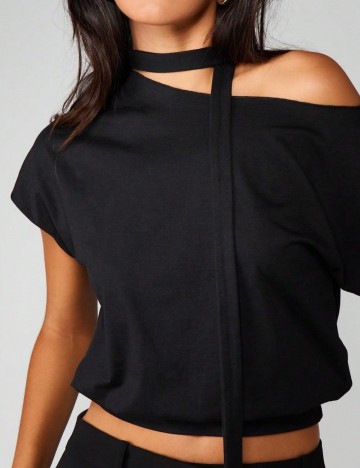 Top Shein, negru