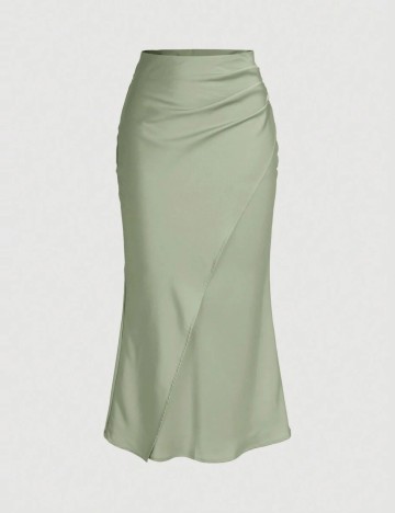 Fustă midi Shein, verde