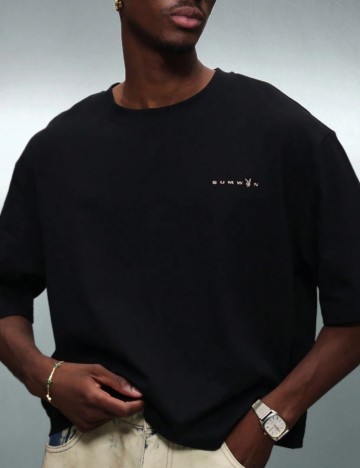 Tricou Shein SUMWON, negru