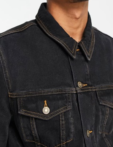 Jachetă De Blugi ASOS, negru