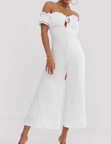 Salopetă Koco&K, alb