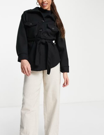 Jachetă NAANAA, negru