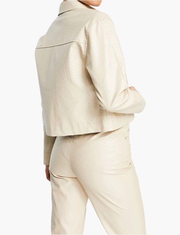 Jachetă 4th & Reckless, crem