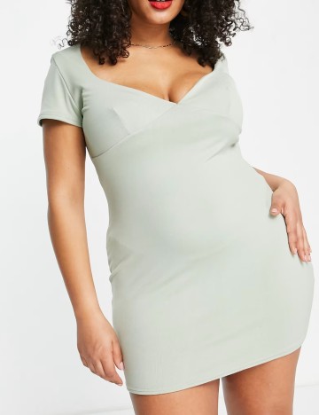 Rochie mini Public Desire, verde