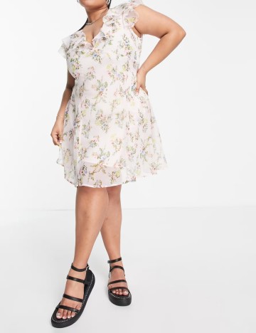 Rochie mini ASOS, mix culori