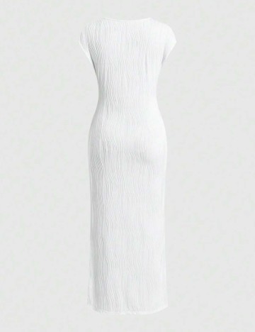 Rochie maxi Shein, alb