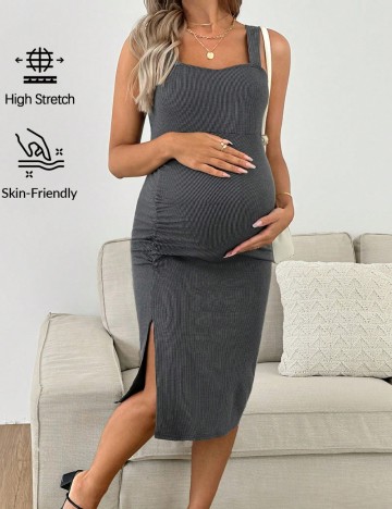 Rochie midi Shein, gri