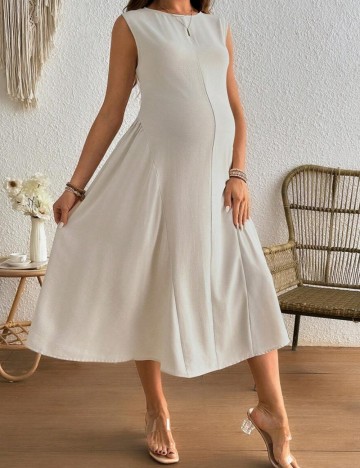 Rochie midi Shein, bej