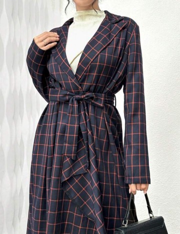 Cardigan lung Shein, mix culori