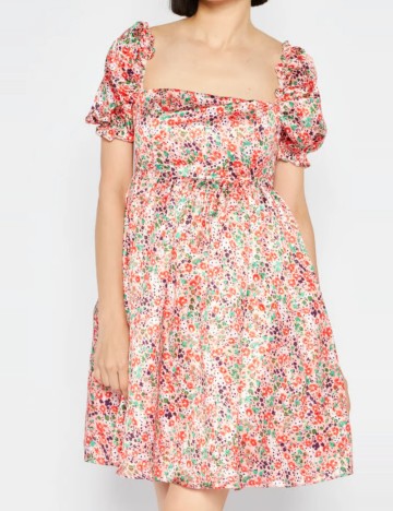 Rochie mini Collective, mix culori