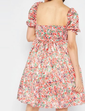 Rochie mini Collective, mix culori