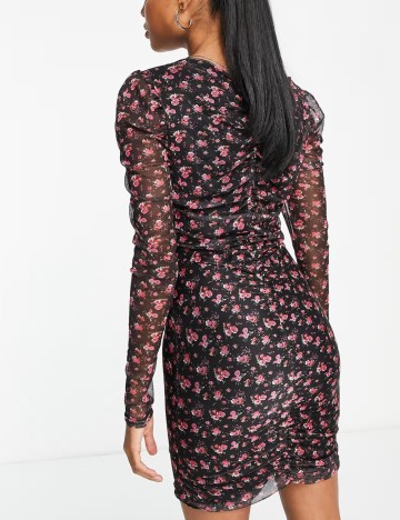 Rochie mini IN THE STYLE, negru