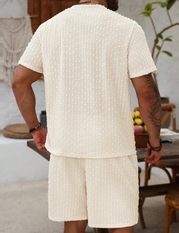 Compleu Shein MANFINITY, crem