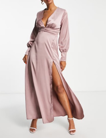 Rochie maxi Blume Studio, roz