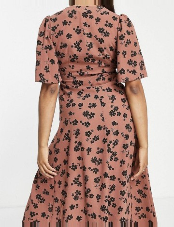 Rochie midi ASOS, mix culori