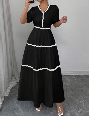 Rochie maxi Shein, negru