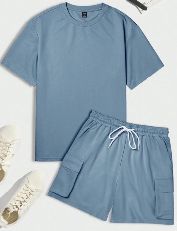 Compleu Shein, albastru